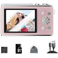 SZSMART DC-X8 Digitale Camera Lichtgewicht en Draagbare 32GB Roze