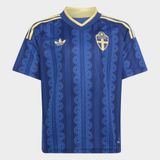 ADIDAS PERFORMANCE Functioneel shirt 'Sweden 26 Away Kids' blauw / donkerblauw / geel