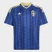 ADIDAS PERFORMANCE Functioneel shirt 'Sweden 26 Away Kids' blauw / donkerblauw / geel