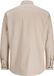 Jack & Jones Overhemd Lange Mouw Effen Biologisch Katoen Heren XXL Petrified Oak