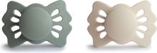 Frigg Fopspeen Lucky Cream/Sage T1 0-6mnd (2 stuks)