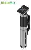 Bâton sous vide - SV-9008 - 1 300 W - via Wi-Fi/application - Étanche IPX7 - Écran LCD et minuterie - Prise européenne - 220 V - Blanc