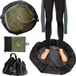 BeltAvenue Holding B.V. Tapis de change pour combinaison, tapis de change de surf, sac de plage portable, durable et imperméable avec sac de rangement, sangle de transport et corde pour surfeurs, kayakistes et amateurs de sports nautiques (vert militaire)