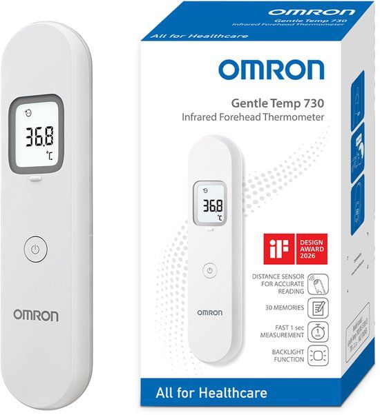 Omron Gentle Temp 730 Contactloze Voorhoofdthermometer