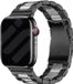 Strap-it Stalen schakel band - Geschikt voor Apple Watch (Series 1-9, SE, Ultra) - 44/45/46/49mm - Zwart/Zilver
