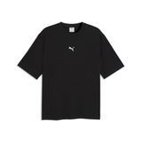 PUMA T-shirt coupe carrée à motif Run Culture Collective Homme, Accessoires, Noir, L
