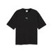 PUMA T-shirt coupe carrée à motif Run Culture Collective Homme, Accessoires, Noir, L