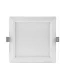 Ledvance LED Downlight Slim Vierkant SQ155 12W 1020lm 120D - 830 Warm Wit