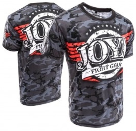 Joya T-Shirt Camo Black-140