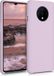 kwmobile hoesje geschikt voor OnePlus 7T - Hoesje met siliconen coating - Smartphone case in mauve