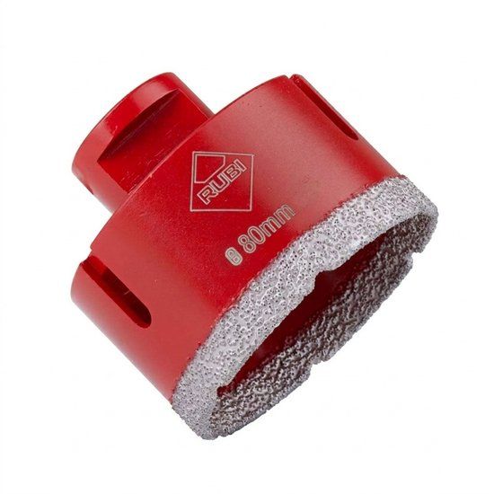 Rubi Tegelboor 80 mm Droog - M14 - Diamantboor tegels
