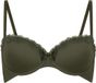 Hunkemöller Dames Lingerie Voorgevormde beugel bh Lola - Groen - maat C80