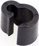 Cortina Kabelclip 2,5 4mm Zwart Unisex Stadsfiets