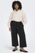 ONLY CARMAKOMA Cargoldtrash Life HW STR Culotte Noos - Zwart - Maat 44/32