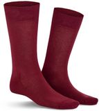 Kunert Heren Sokken 47-50 Katoen Effen Merlot