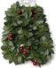 Inge-glas Inge's Christmas Decor Gmbh Kerstslinger - guirlande - hulstbladeren en besje - 270 cm - groen