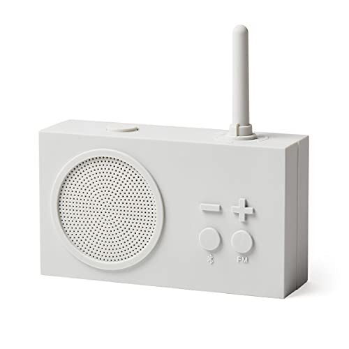 Lexon TYKHO 3 FM radio + Bluetooth Speaker Off White