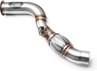 Bmw M47n2 downpipe - E90, E91 met EURO 4 katalysator / roetfilter