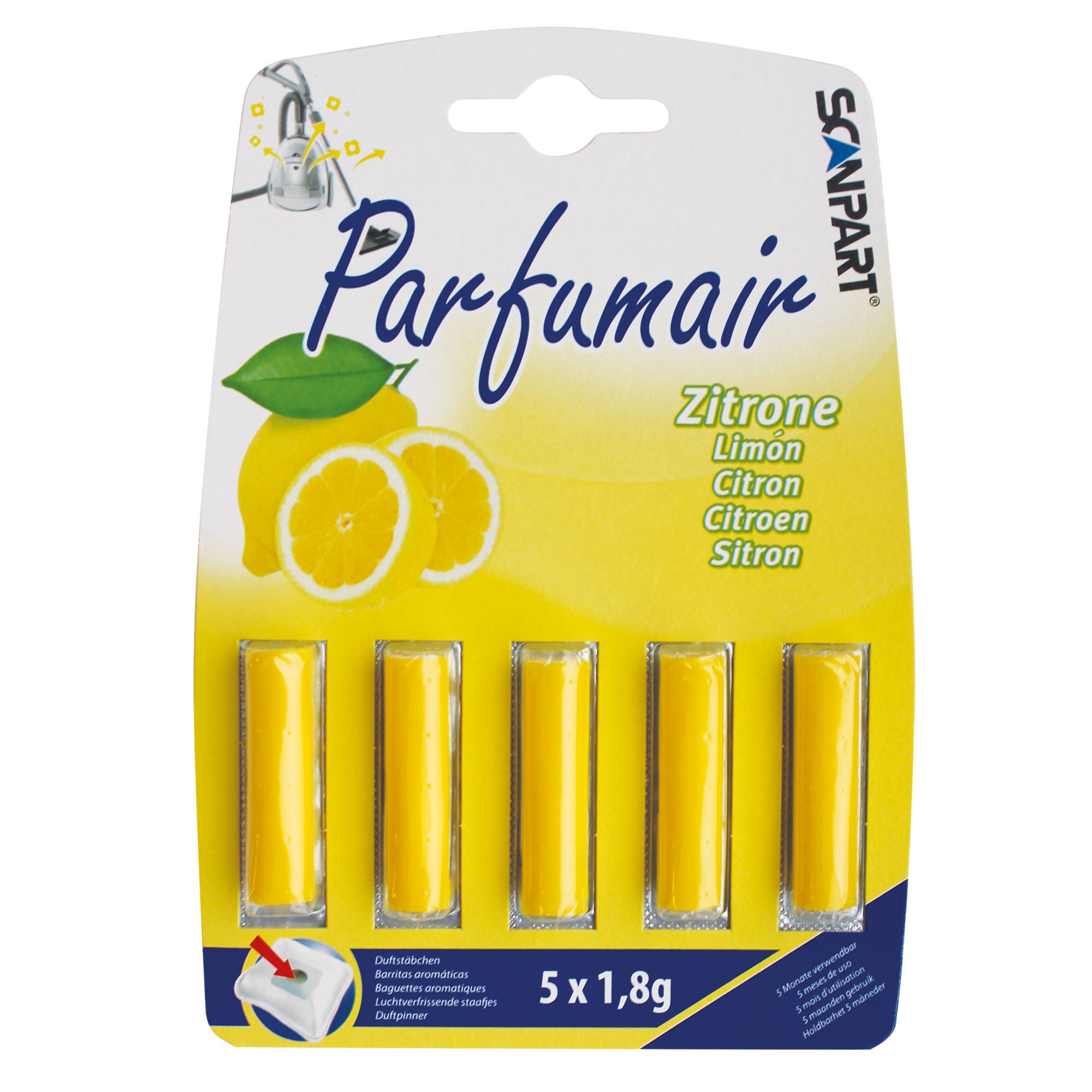Scanpart 2690040034 Stofzuiger accessoires geel