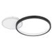 Eglo Gafares Plafondlamp - LED - 40,5 cm - Noir|Blanc - Dimmable