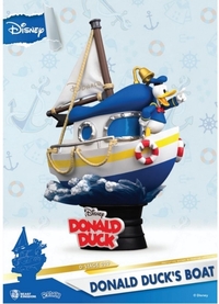 Beast Kingdom disney d-stage statue - donal duck boat