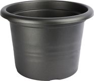 Garronda Plantenpot Bloempot - Kunststof - Rond - Grafiet - ⌀28cm H=20cm
