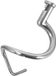 Mega-M Crochet pétrisseur - Inox - Durable - Convient pour mxpUC