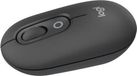 Logitech Pop muis, draadloos, grafietkleur, Bluetooth, geschikt voor meerdere apparaten, 1200 DPI