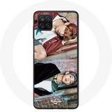 Maniacase Etui voor Samsung Galaxy A12 BTS Kim Taehyung And Jungkook Taekook Teaser Not Today You Never Walk Alone