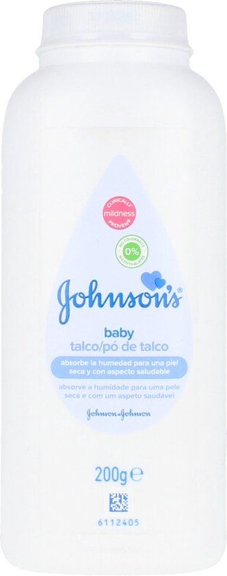 Johnson's Baby Talkpoeder Classic - 200 gr - Gevoelige Huid - Hypoallergeen - pH-neutraal