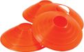 Jollity Works Set de cônes de marquage – 12 cônes plats – Orange – Accessoires d'entraînement