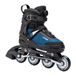 ATTABO Stormglider 2 Inlineskates voor kinderen, verstelbaar, blauw, softboot met Coolmax, Fitgo-systeem, ABEC-7, vrijetijdsroller voor jongens (39-42)