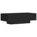 VidaXL Table basse 100x49,5x31 cm bois traité noir