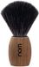 nom MÜHLE Nom - Scheerkwast - OLE21PS - Black Fibre® - Bruin Essenhout