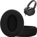 kwmobile 2x oorkussens geschikt voor Sennheiser HD400S / HD450SE / HD458BT koptelefoon in zwart