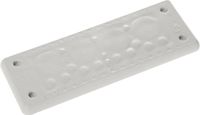 Trelleborg MH-24 F 19-1 LIGHT GREY UL94 V-0 IP65 TPE Screw Doorvoerplaat