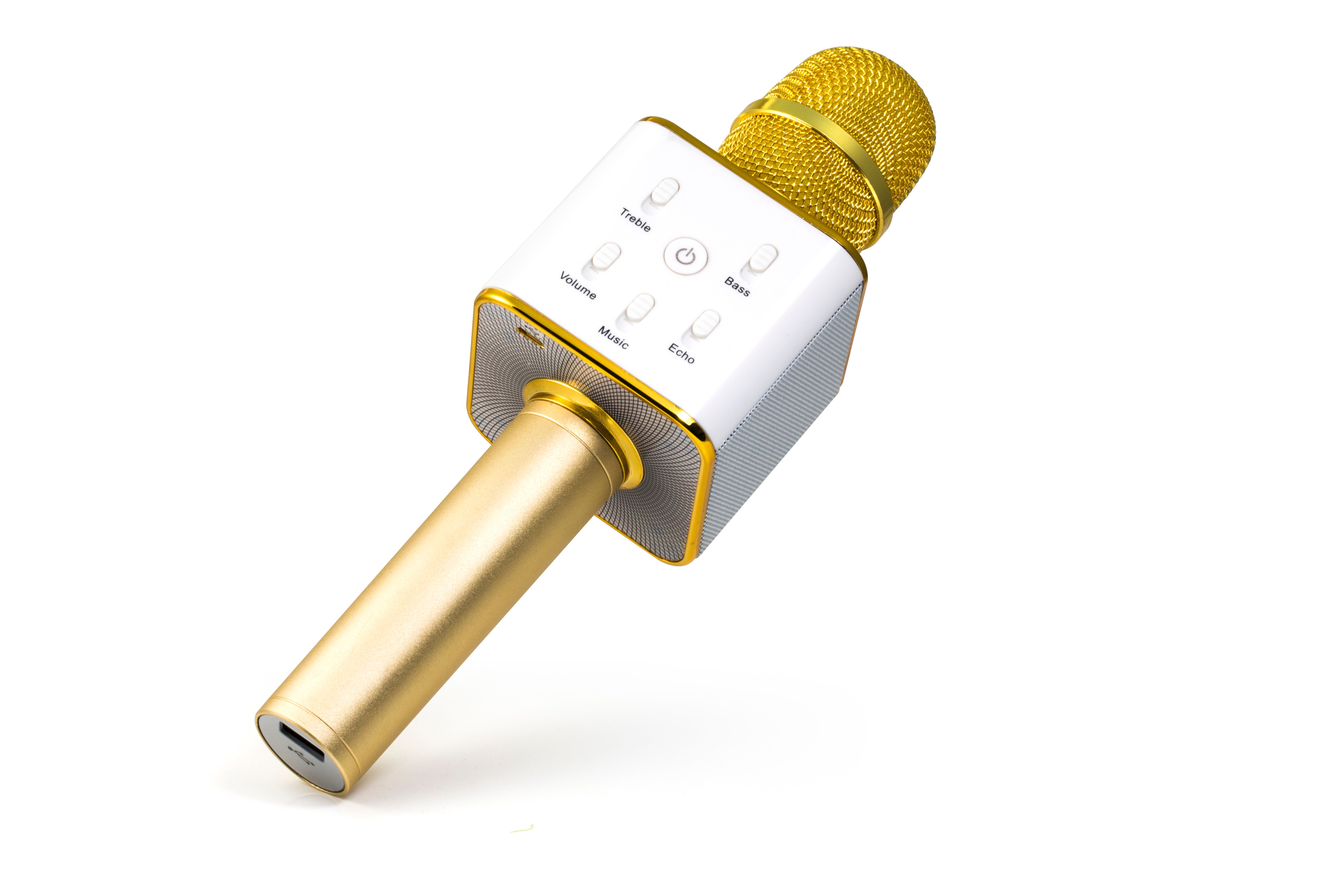 Technaxx BT-X31 - Microfoon - Wit, Goud