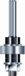 ENT Freesspindel met lager 8mm opname gat, Kolf 12mm - 7914006