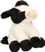Ravensden Pluche Knuffel koe zittend - 15 cm