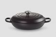 Le Creuset Braadpan Signature - Campagnard - Mat Zwart - ø 30 cm / 3.5 liter