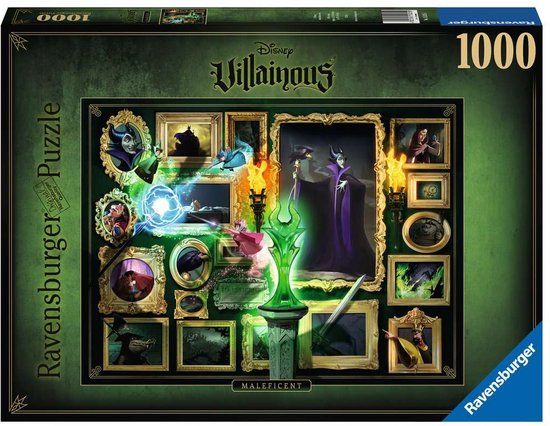 Ravensburger Disney Villainous: Malificent - 1000 Piece Jigsaw Puzzle