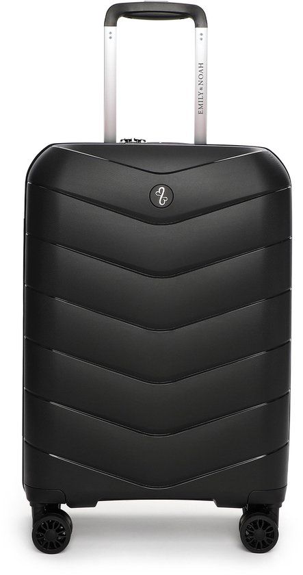 EMILY & NOAH Trolley E&N Travelbestie Werner (70400) - Dames Koffer - black 100