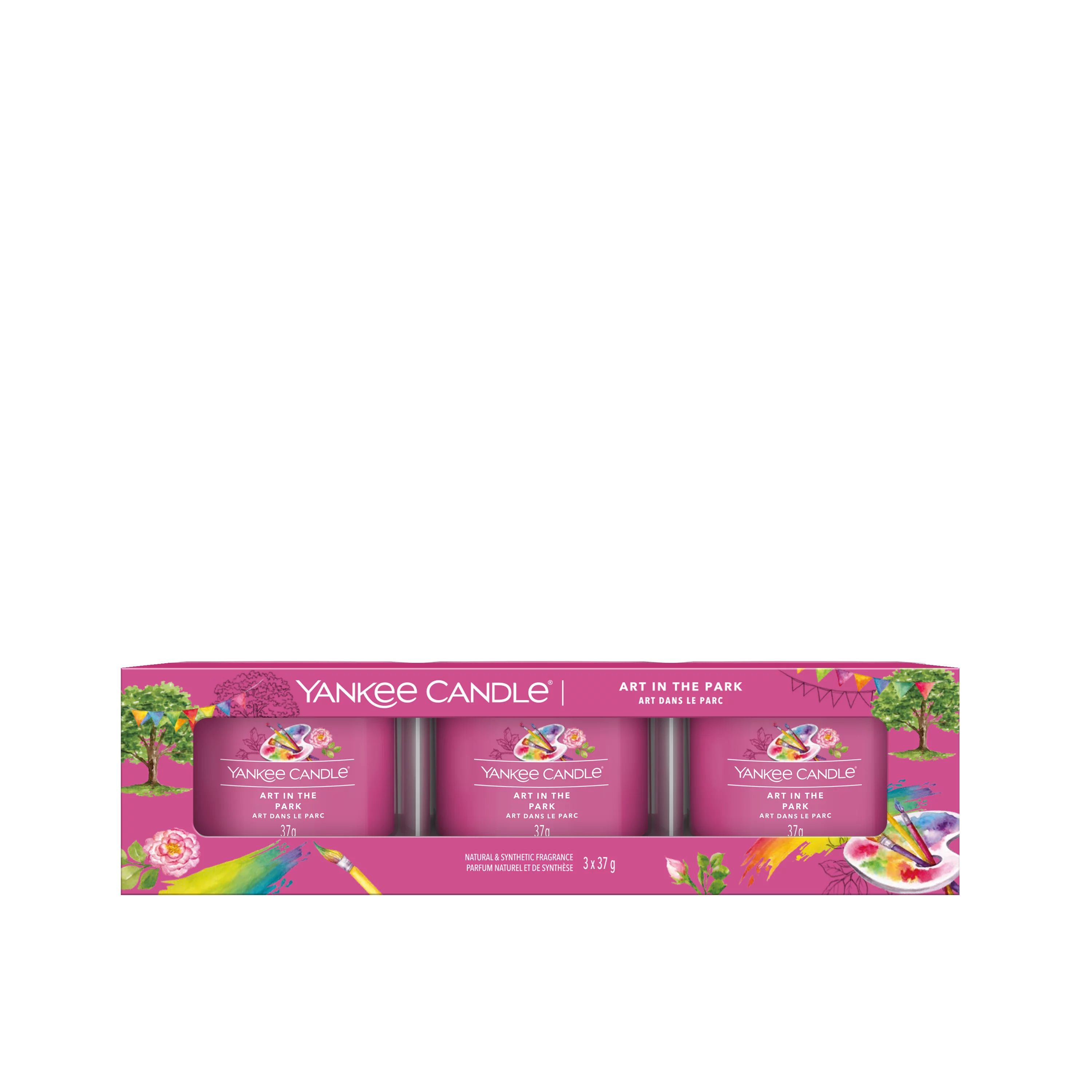 Yankee Candle Art In The Park Signature Filled Votive 3-pack