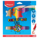 Maped 183224 - Crayons de couleur - 24 pièces - Multi