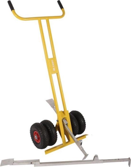 ORIT Caddy Quattro Tegelverlegkar - 30-100 cm - Geel - Staal