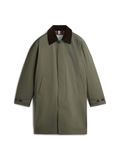 Tommy Hilfiger Heren Jas M Chocoladebruin/Olijfgroen Polyamide