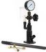 Wiltec testeur d'injecteurs diesel, appareil pour le test d'injecteurs avec manomètre 0-600 bar, incluant adaptateurs, réservoir de carburant et levier