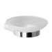 TATAY Toiletrolhouder zonder Klep voor de Papier Toilet Flat | Afmetingen 7x3x16,5 cm | Schroeven en Glue & Fix-Systeem | Inclusief Boren | Eenvoudig Te Reinigen | Solide Bouw