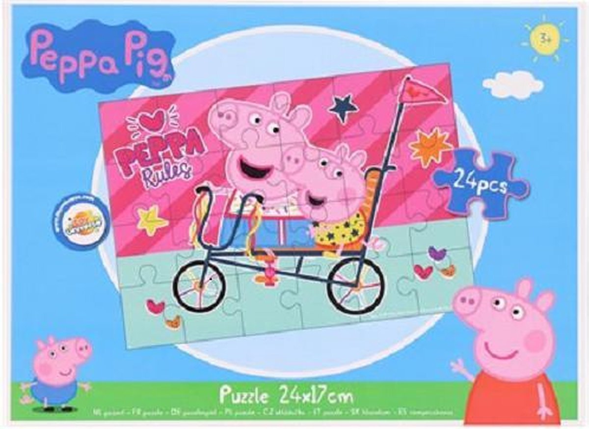 Toy Universe - Peppa Pig - Puzzel - 24 stukjes