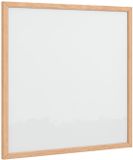 vidaXL Magnetisch whiteboard met massief grenenhouten frame, 40 x 40 cm